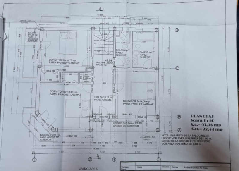 Vila D+ P+Et 1, zona Republicii-Pta Mihai Viteazu