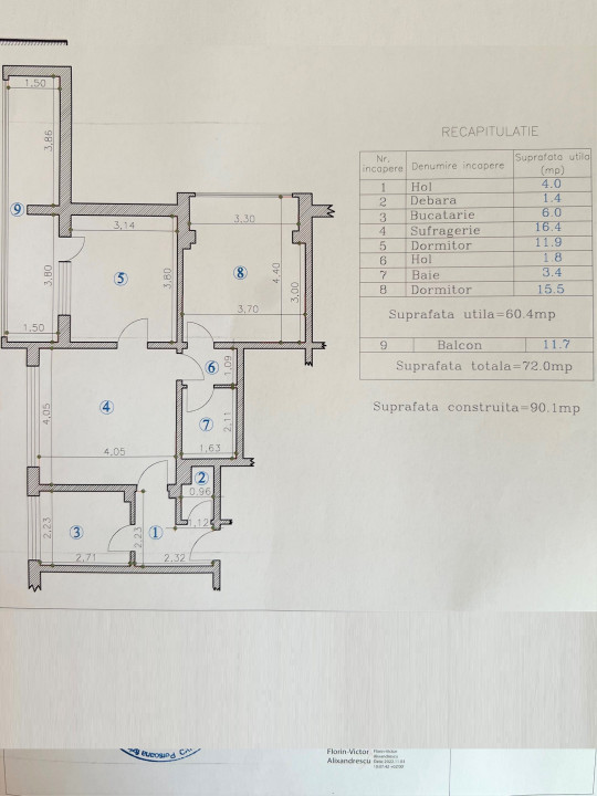 Ap 3 cam conf 1 A semidec, et 2/9, Nord- Sp Judetean
