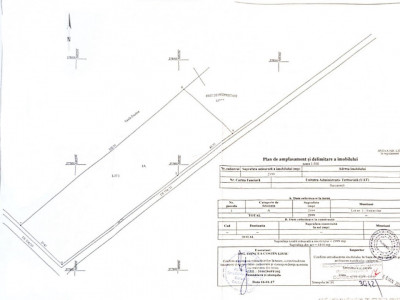 Teren intravilan 2999 mp, Com. Bărcănești, Sat. Ghighiu